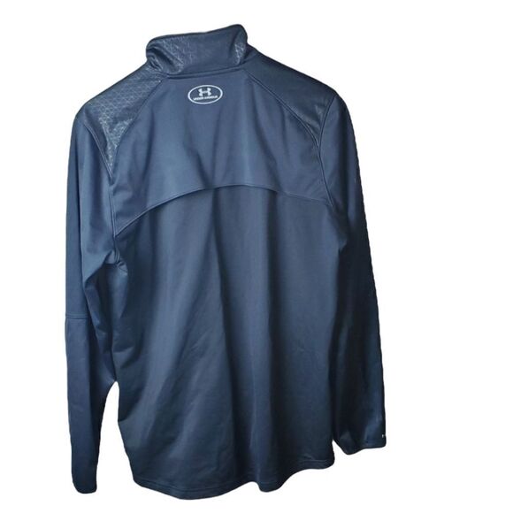 Under Armour Men's Black Coldgear Coat - Picture 2 of 4